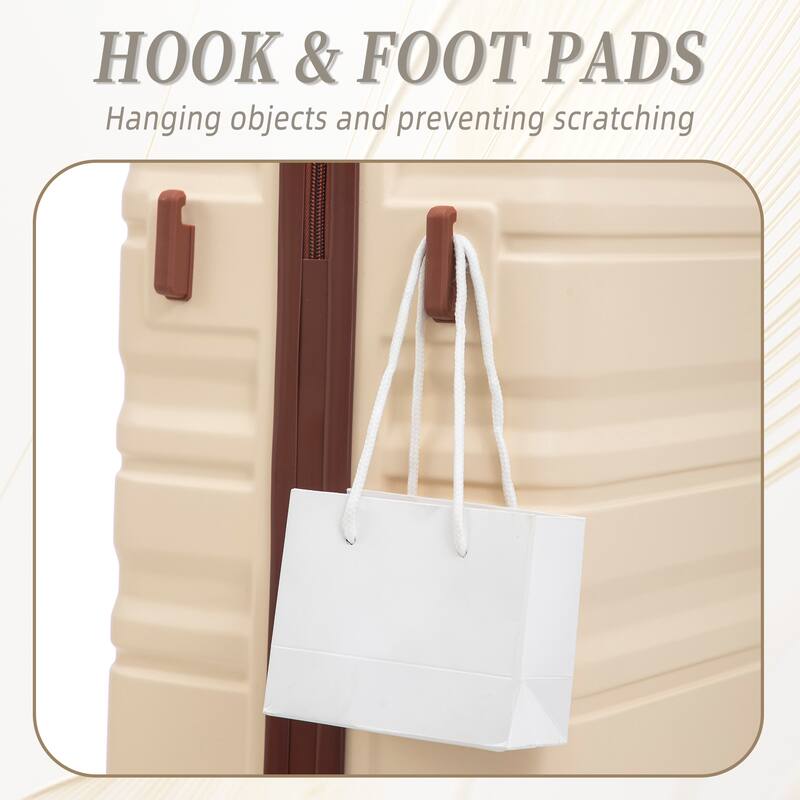 Fashion Luggage Lightweight Luggage, 3-Piece Set with Universal Wheels and Telescopic Handle, for Boarding and Travel