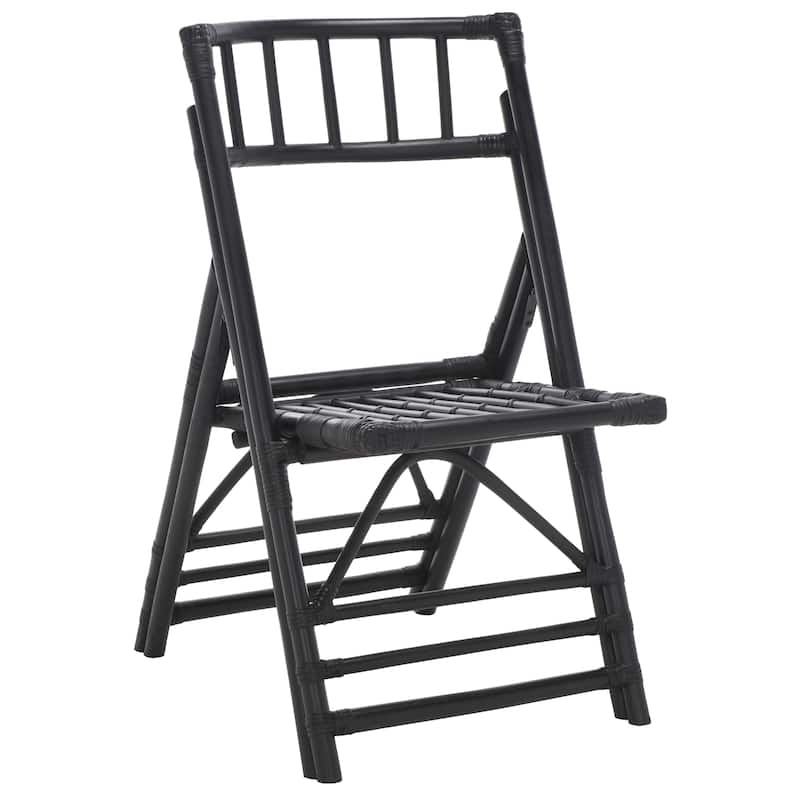SAFAVIEH Home Maja Rattan Folding Accent Chair - 19Wx28Dx35H