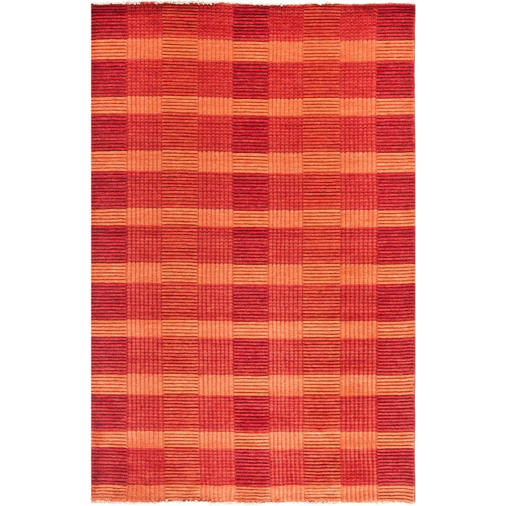 SAFAVIEH Couture Hand-knotted Tibetan Raakkeli Modern Wool Rug with