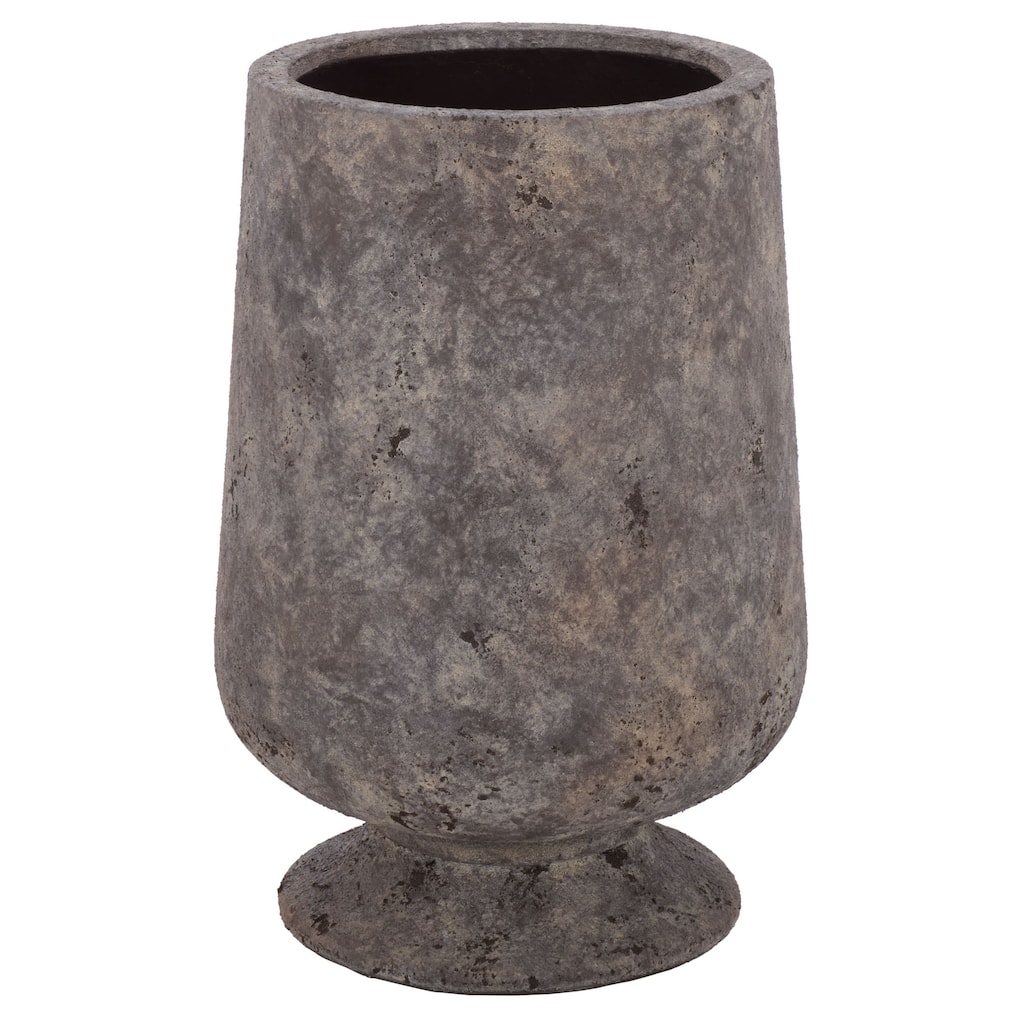 SAFAVIEH Outdoor Patio Furniture Stark Large Planter Pot with Drainage - 18"W x 18"D x 27"H
