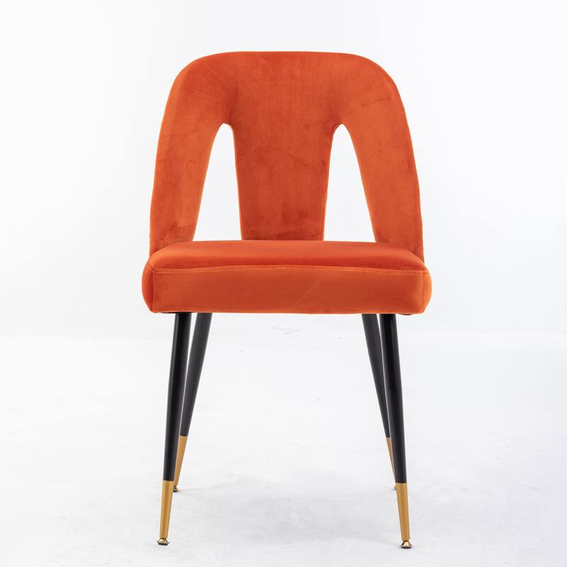 Contemporary Velvet Upholstered Dining Chair