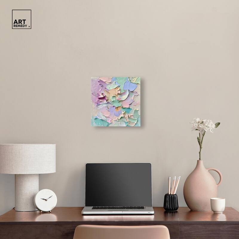 Flowing Mousse II Canvas by Art Remedy, Gallery Wrapped