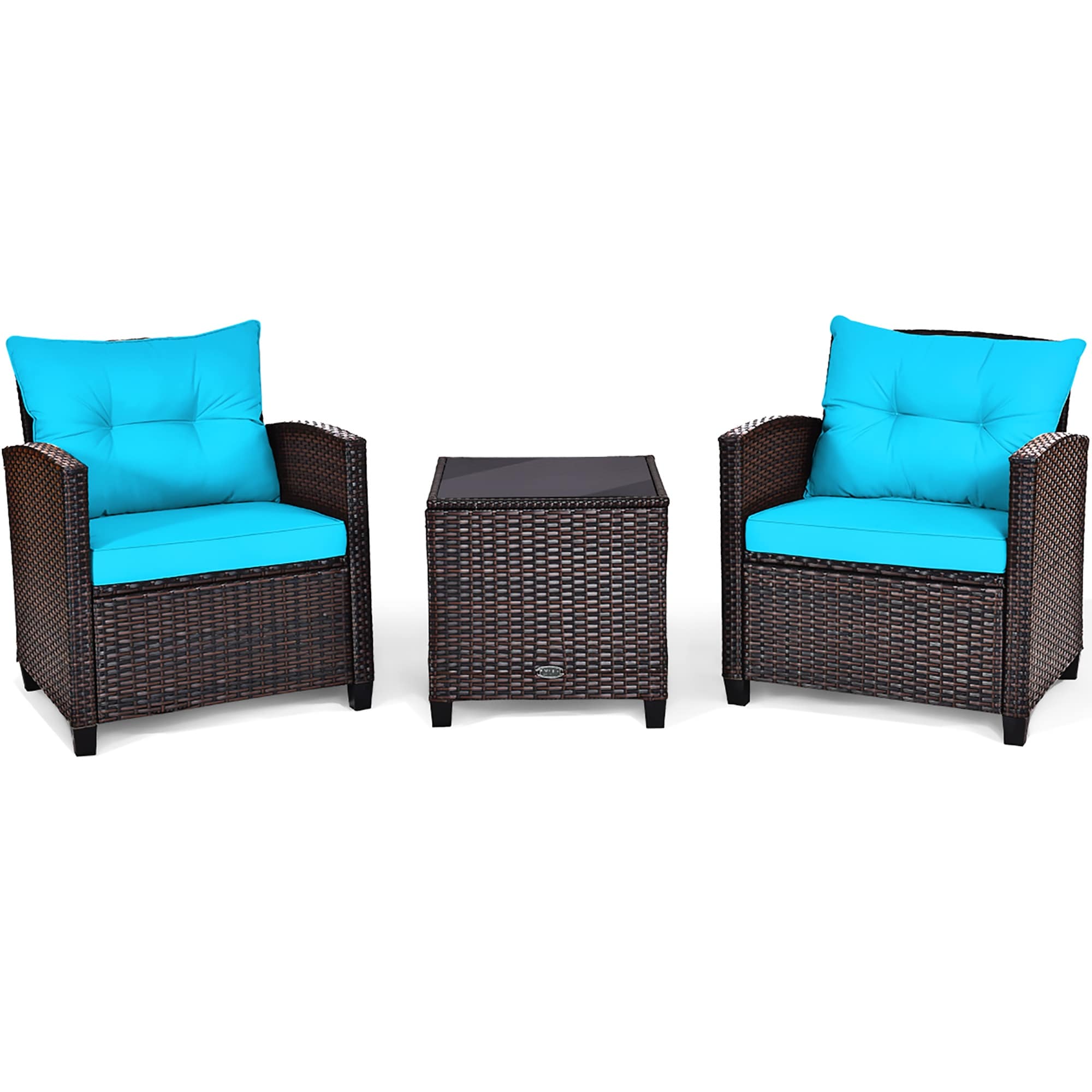 Griswold 3 piece conversation shop set with cushions
