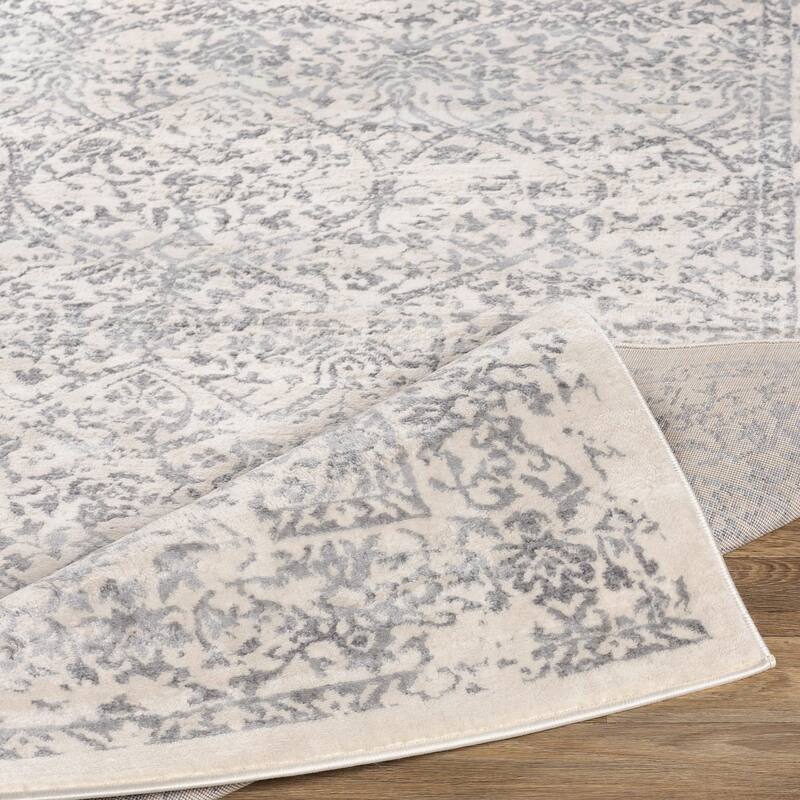 Livabliss Juventas Distressed Medallion Area Rug