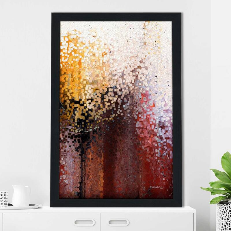 "Nahum 1 7 A Stronghold" by Mark Lawrence Print on Acrylic