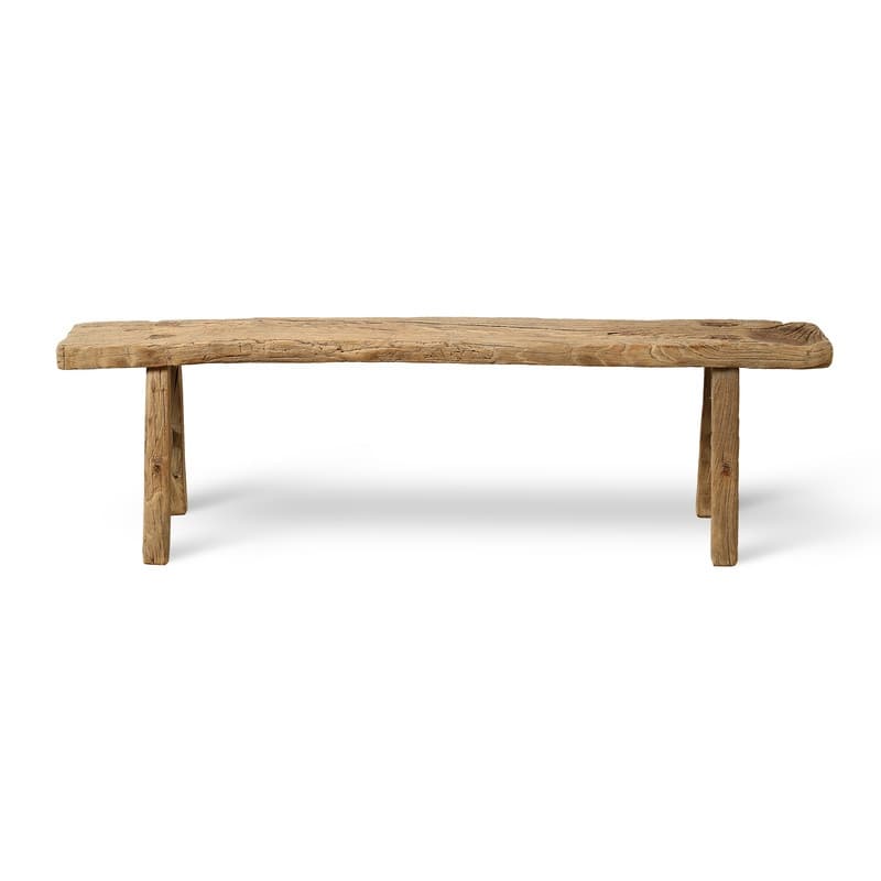 Vintage Noodle Bench Weathered Natural (size and finish vary)