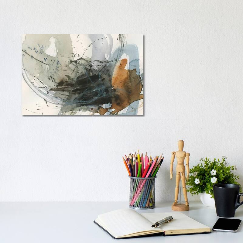 iCanvas "Orbital Burst I" by Victoria Barnes Canvas Print - 8x12x0.75