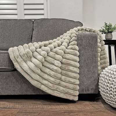 The Mood Channel FauxFur Throw