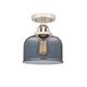 Option Polished Nickel / Light Smoke