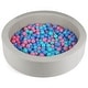 preview thumbnail 10 of 18, Costway 42.5" Round Foam Ball Pits with 25D Sponge Filling Washable PU - See Details Green