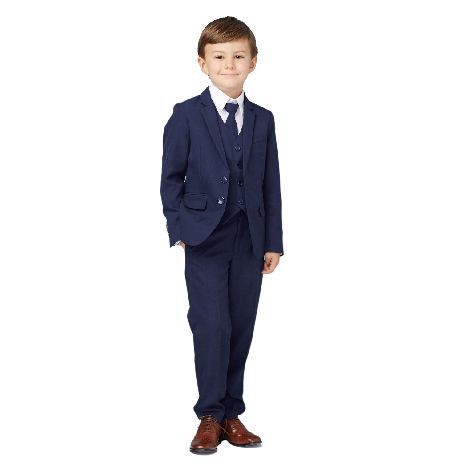 boys slim suit pants