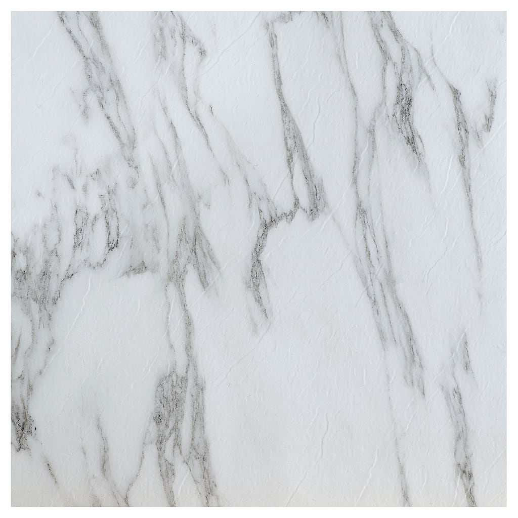 Achim Tivoli Bianco Marble 12x12 Vinyl Floor Tile (45 Tiles/45 sq ft)