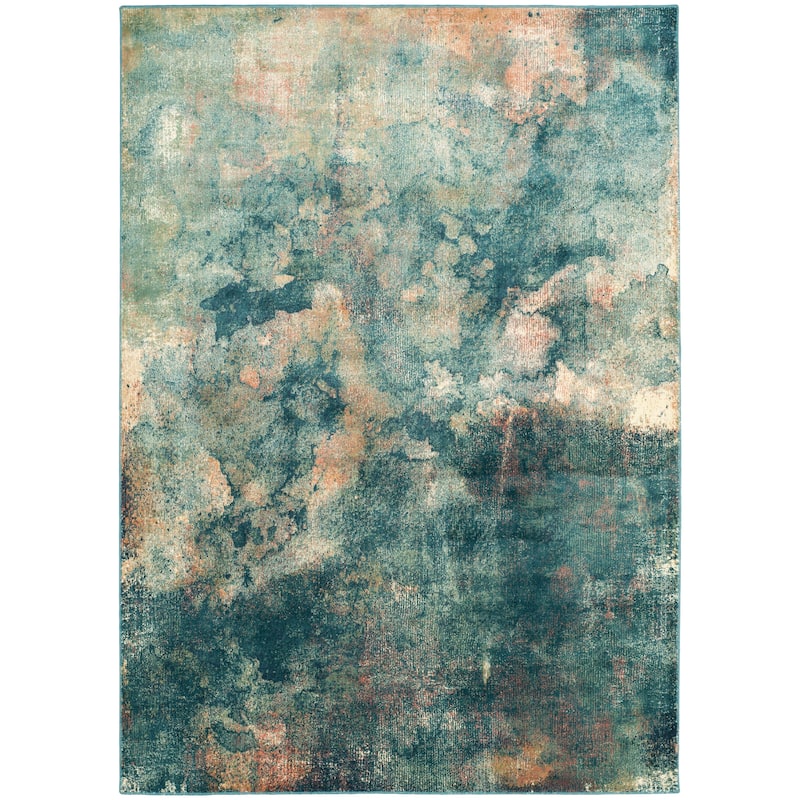 SAFAVIEH Constellation Vintage Kosa Watercolor Viscose Rug