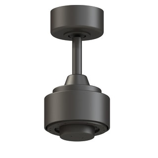 Fanimation TriAire Custom Indoor/Outdoor Smart Ceiling Fan DC Motor with Remote - Matte Greige