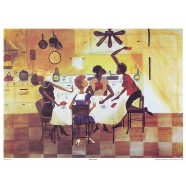 ''Six No Uptown'' by Annie Lee Sports/Games Art Print (21 x 29 in.)
