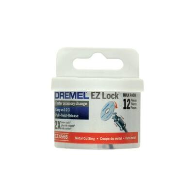 Dremel EZ Lock 1-1/2 in. Dia. x 1/8 in. in. Metal Cut-Off Wheel