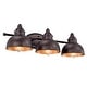 preview thumbnail 6 of 6, Oil Rubbed Bronze Farmhouse 3 Light Dimmable Vanity Light - 7*26*10
