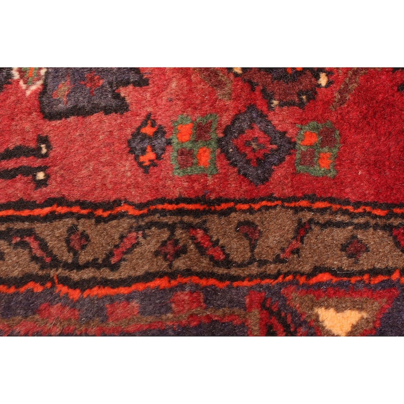 ECARPETGALLERY Hand-knotted Anadol Red Wool Rug - 4'2 x 7'1