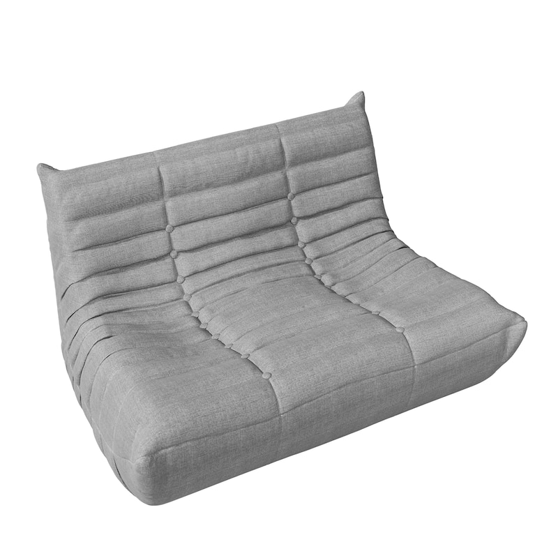 Outdoor Club Chair Patio Wood Arm Chair with Cushion Set of 2
