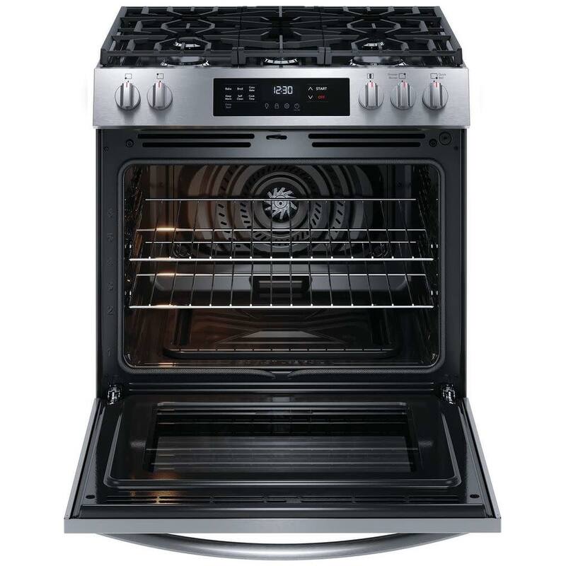 Frigidaire FCFG3083A 30" Wide 5.1 Cu. Ft. Gas Range with Convection