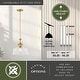 preview thumbnail 4 of 11, Beloit Farmhouse Kitchen Island Mini Pendant Ceiling Light Clear Seeded Glass