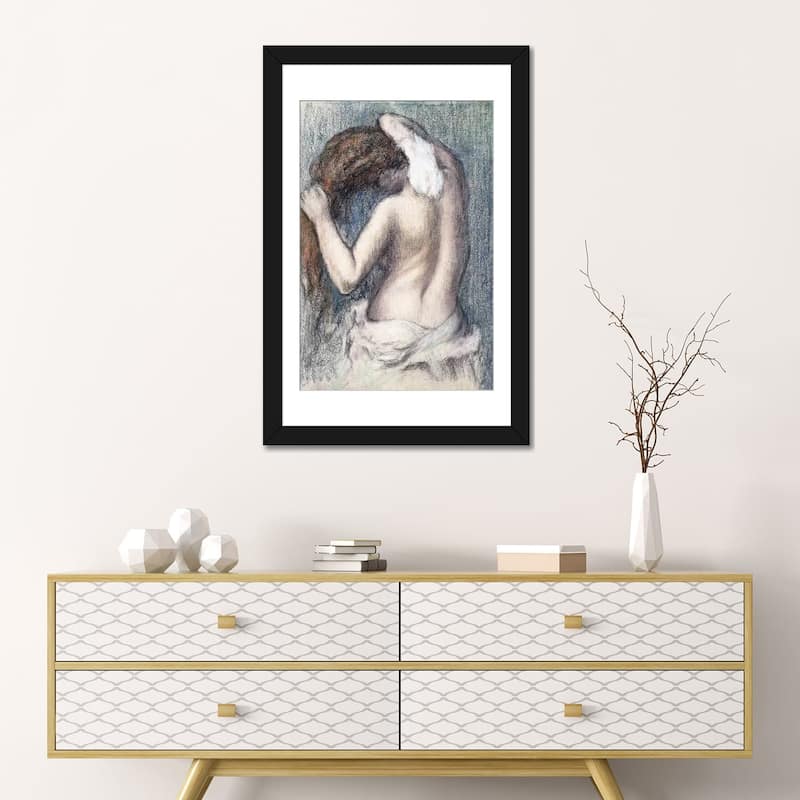 iCanvas "Woman Drying Herself, c.1906 " by Edgar Degas