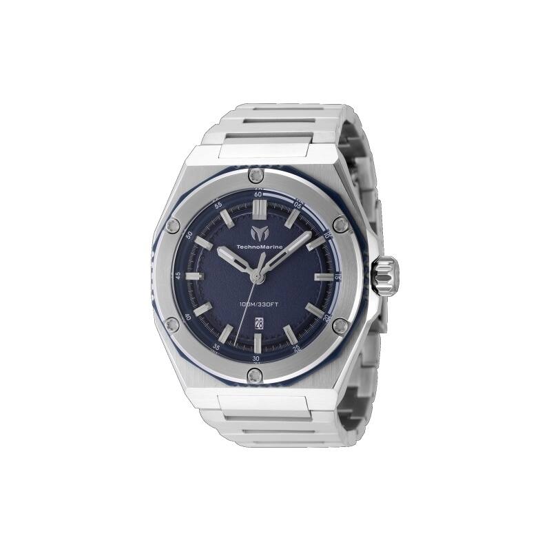 Technomarine Men's TM-416090 CORAL Quartz Blue Dial Watch