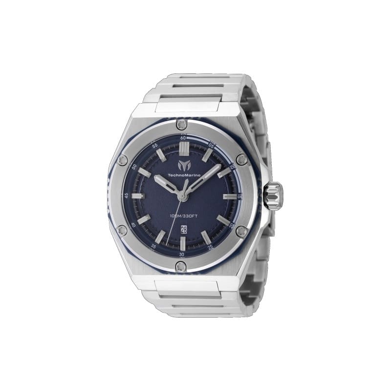Technomarine Men's TM-416090 CORAL Quartz Blue Dial Watch