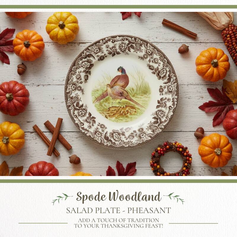 Spode Woodland Salad Plate