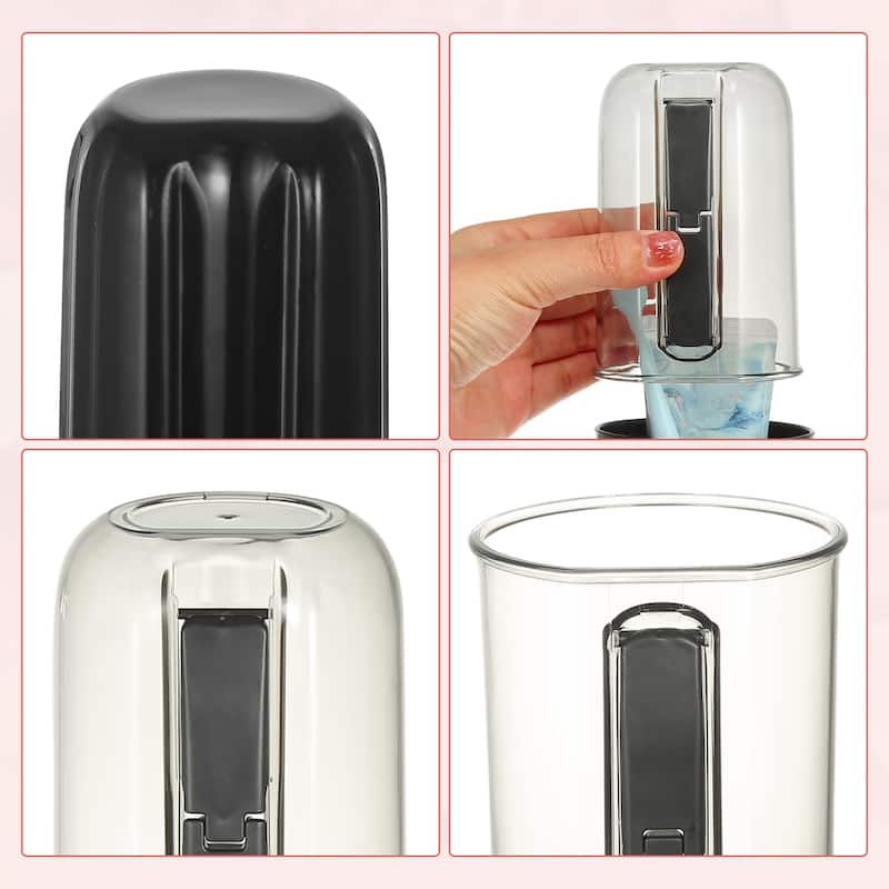 Toothbrush Travel Case, Plastic, Lightweight Traveling Toothbrush Holders Case, 2.99"x2.83"x8.27"