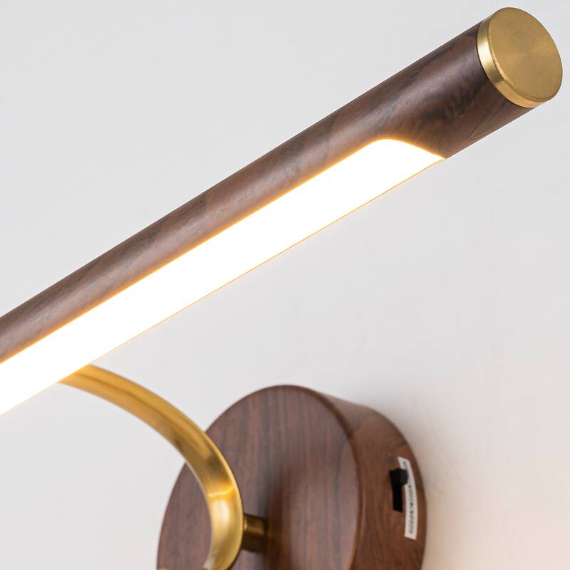 24 in. Vintage Bathroom Vanity Light Rotatable LED Bath Bar