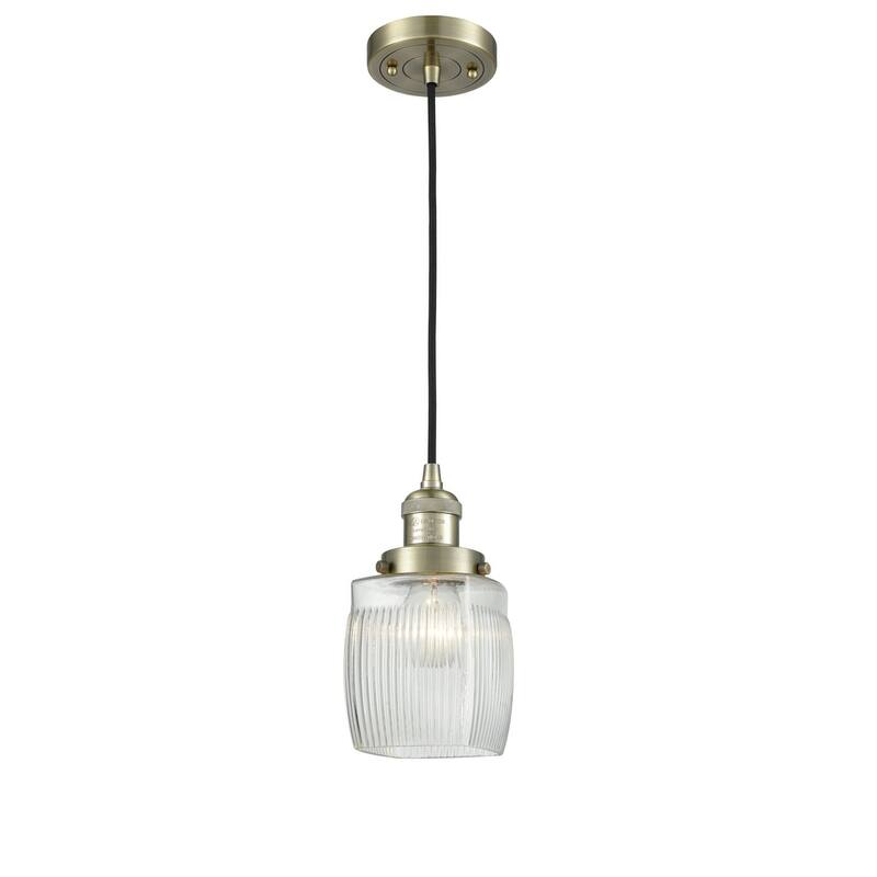 Innovations Lighting Colton Single Light 6" Wide Mini Pendant with