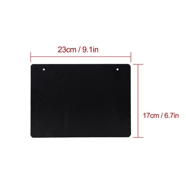 Made for Retail ChalkBoard  with blue base Rectangle shaped. 