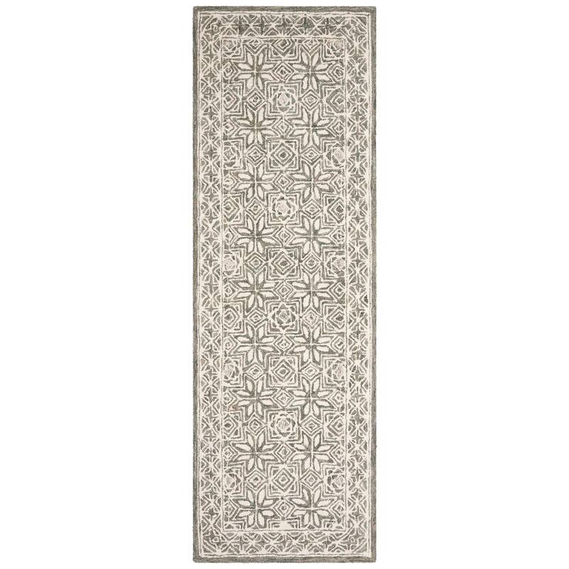 SAFAVIEH Handmade Micro-Loop Sudeshna Wool Rug