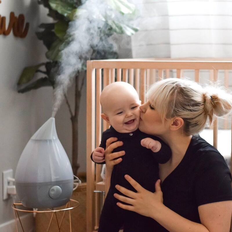 Crane 1.0 Gal. Drop Cool Mist Humidifier for Rooms up to 500 sq. ft.