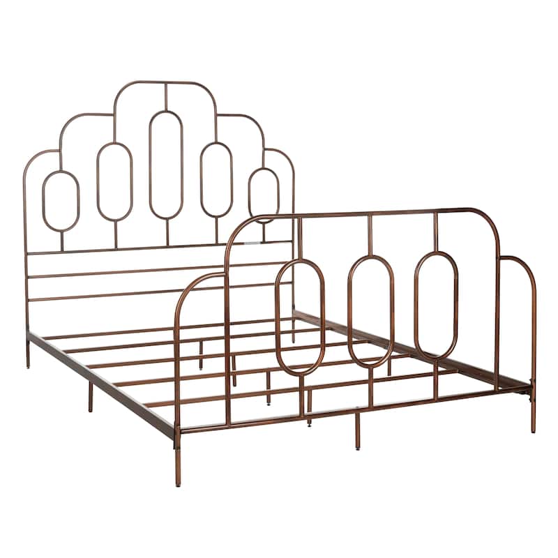 SAFAVIEH Alcie Retro Metal Bed