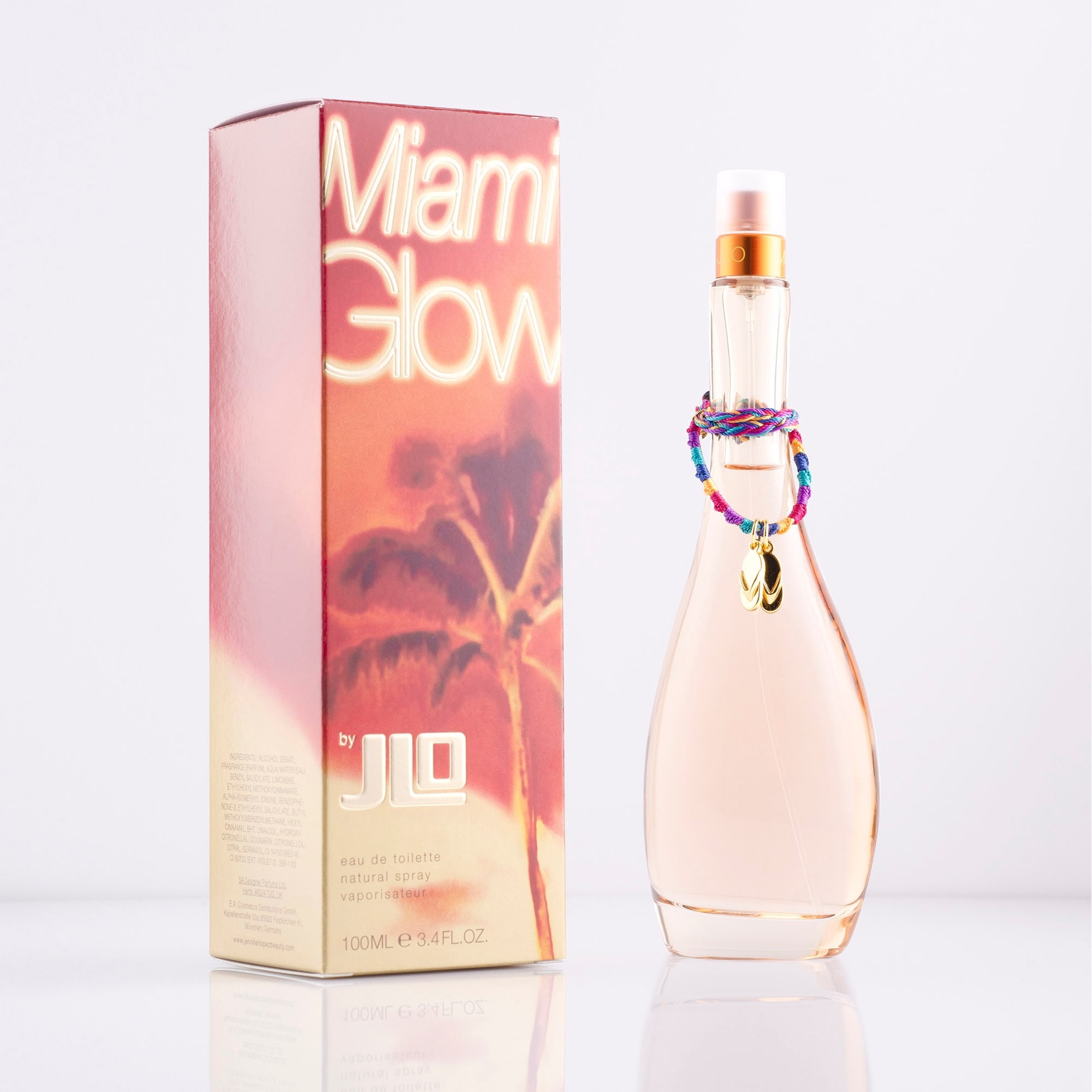 Miami glow by jennifer lopez for women 3.4 oz eau de toilette spray stores shop