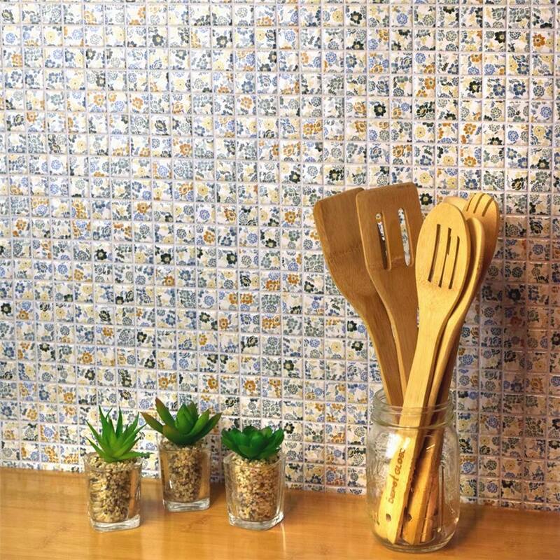 Merola Tile Spring Flower 12" x 12" Porcelain Floor and Wall Tile