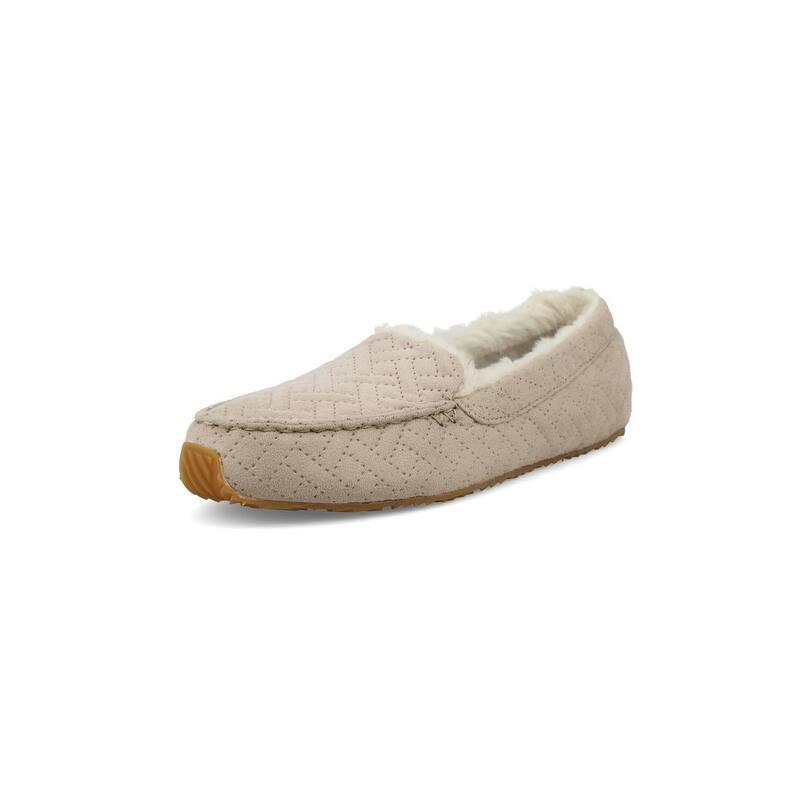 Wrangler Casual Slippers Womens Fur Fabric Lined Cream KWC0025