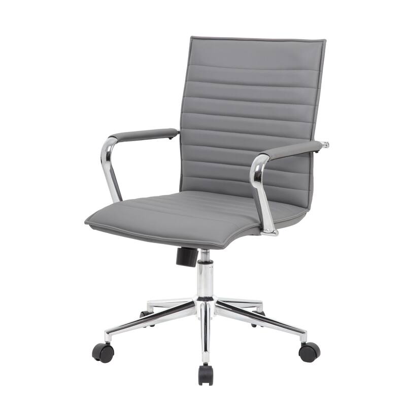 Boss Hospitality Task Chair with Fixed Chrome Arms