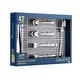 preview thumbnail 7 of 10, Ornative JARA 18/0 Stainless Steel Mirror 42 Pieces Flatware Set with Buffet - 10.71" H x 14.37" W x 1.77" D