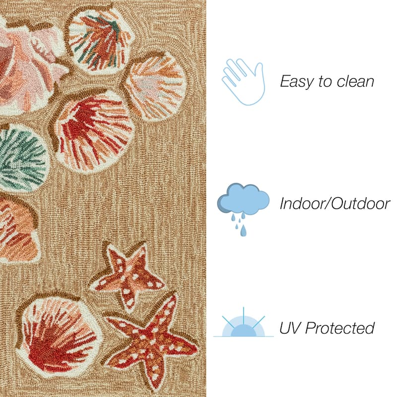 Liora Manne Frontporch Beachcomber Indoor/Outdoor Rug