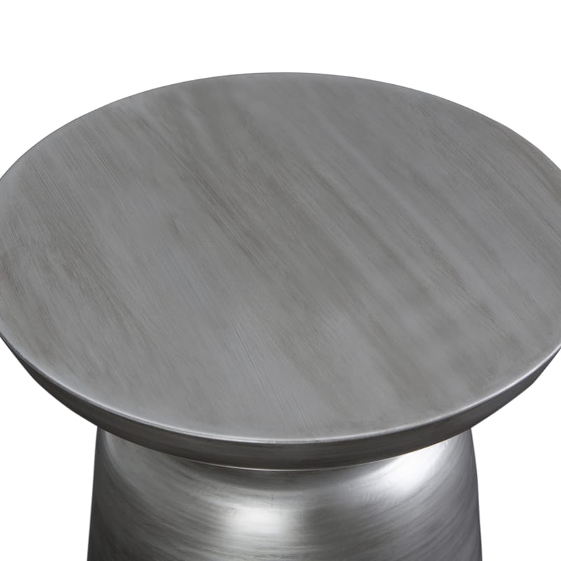 WYNDENHALL Layne Modern Industrial 16 inch Wide Metal Accent Side Table, Fully Assembled