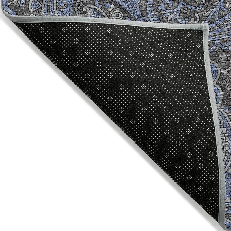 HomeRoots Paisley Transitional Rectangle Outdoor Rug