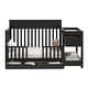 preview thumbnail 8 of 24, Graco Shiloh Convertible Crib & Changer Black