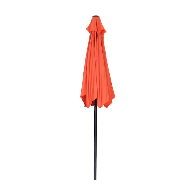 Ainfox 7.5ft Patio Umbrella Outdoor Umbrella Tilt Multi-color Without Base