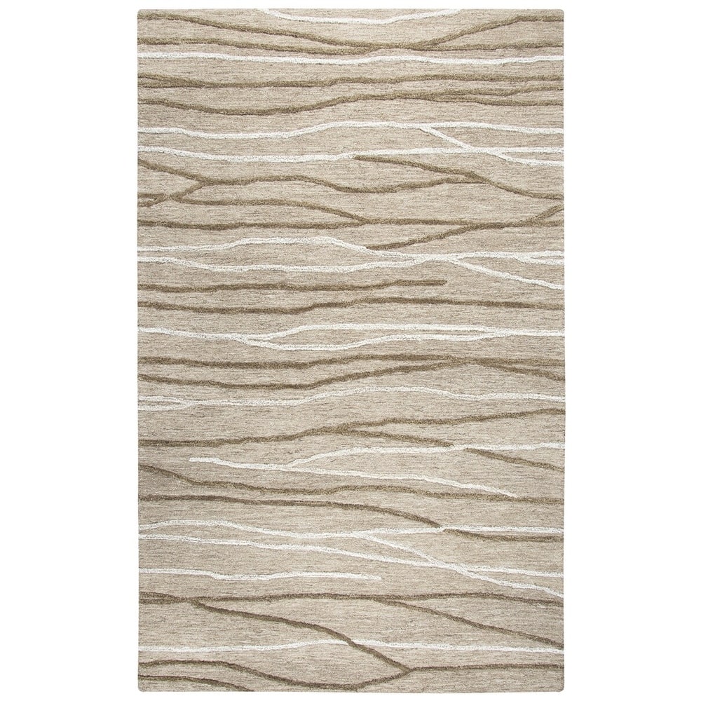 Alora Decor Geneva Lines Hand-tufted Wool Rug