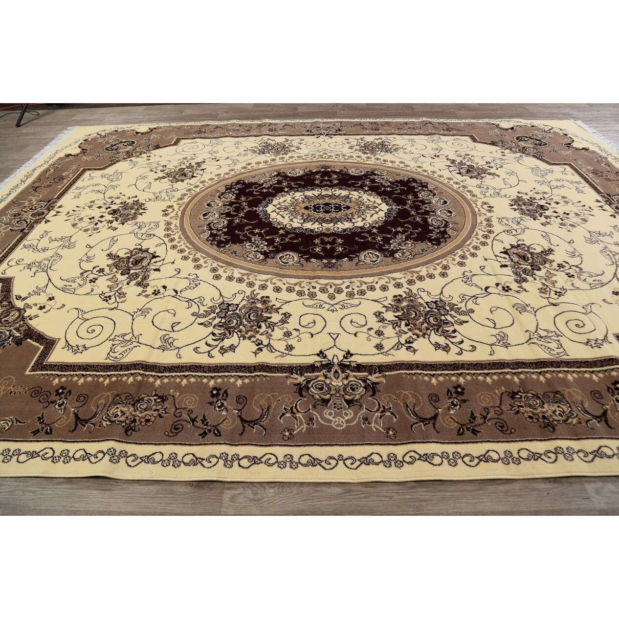 Shop Victorian Style Aubusson Turkish Area Rug Living Room Large Carpet 9 9 X 13 4 On Sale Overstock 31606450