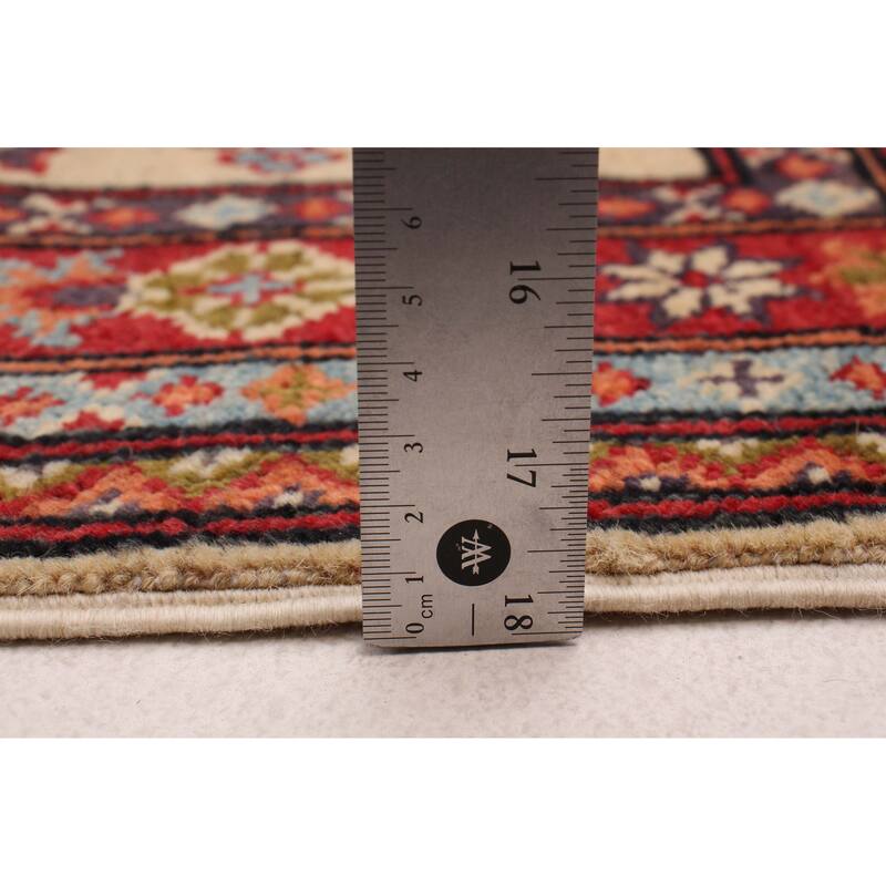 ECARPETGALLERY Hand-knotted Finest Ghazni Cream Wool Rug - 2'8 x 14'2