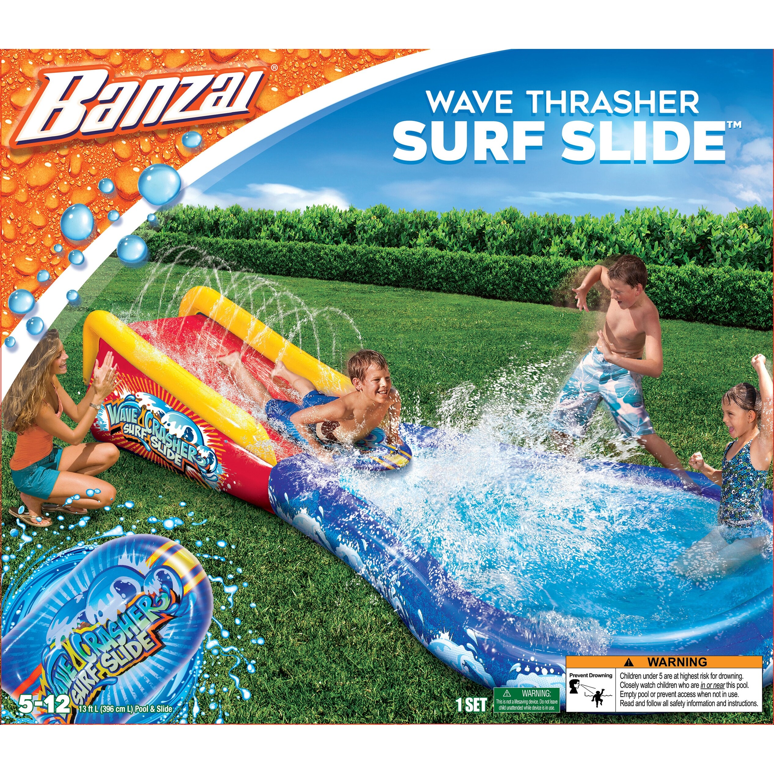 Shop Banzai Wave Crasher Surf Slide Overstock 31609216